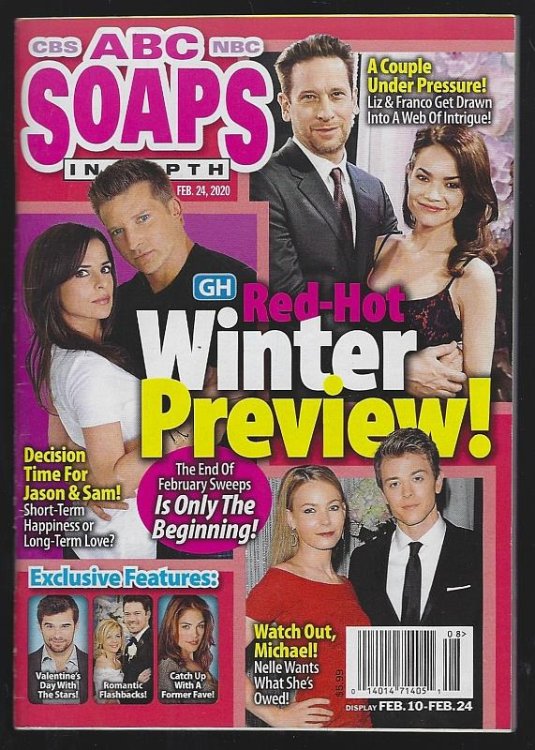 ABC, CBS, NBC SOAPS IN DEPTH MAGAZINE FEBRUARY 24, 2020