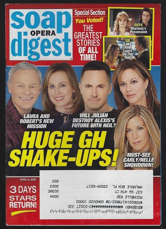 SOAP OPERA DIGEST APRIL 6, 2020