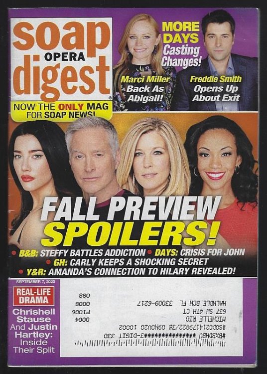 SOAP OPERA DIGEST SEPTEMBER 7, 2020