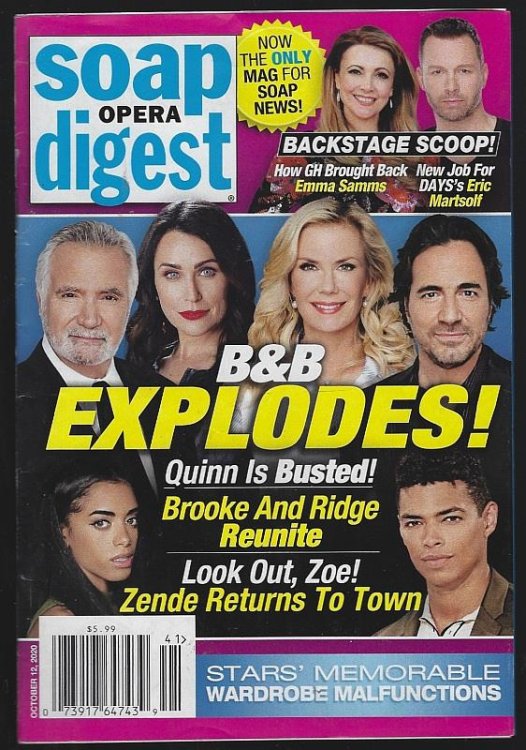 SOAP OPERA DIGEST OCTOBER 12, 2020