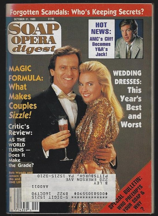 SOAP OPERA DIGEST OCTOBER 31, 1989