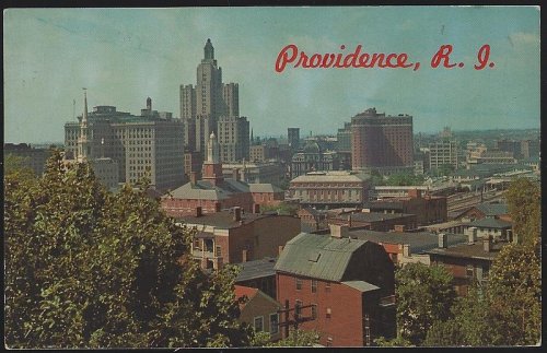 SKYLINE OF PROVIDENCE, RHODE ISLAND