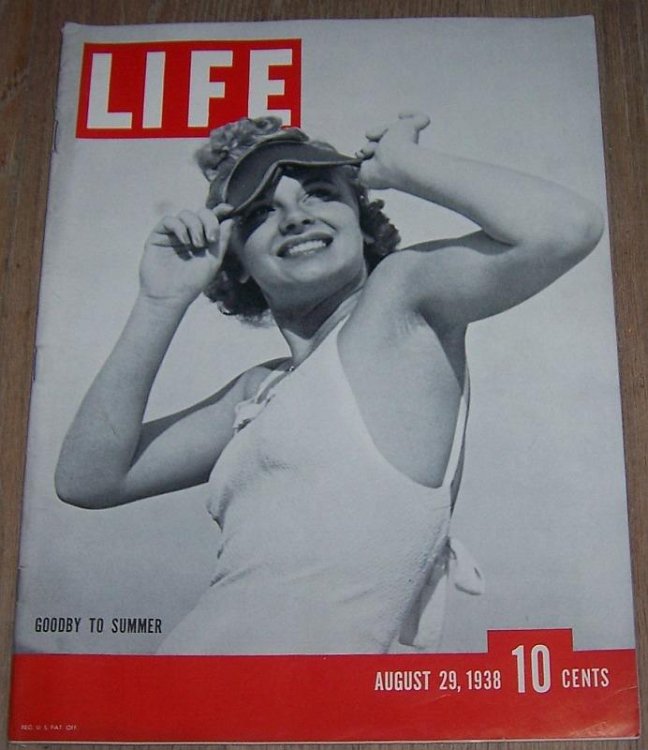 LIFE MAGAZINE AUGUST 29, 1938