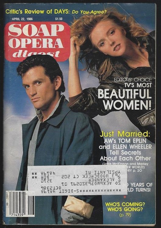 SOAP OPERA DIGEST APRIL 22, 1986