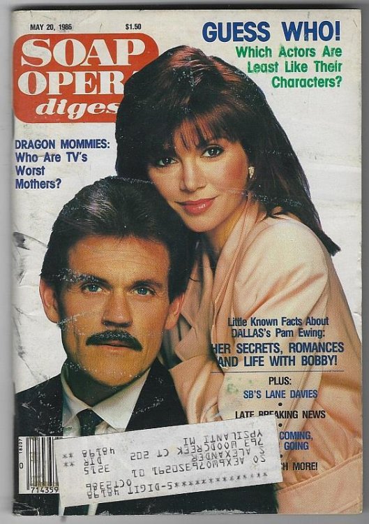 SOAP OPERA DIGEST MAY 20, 1986