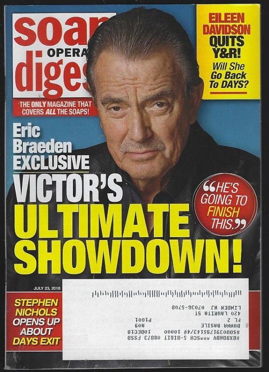 SOAP OPERA DIGEST JULY 23, 2018