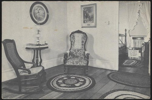 ROOM IN WHICH THOMAS A. EDISON WAS BORN, MILAN, OHIO