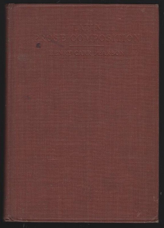 LATIN PROSE COMPOSITION