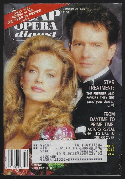 SOAP OPERA DIGEST DECEMBER 30, 1986