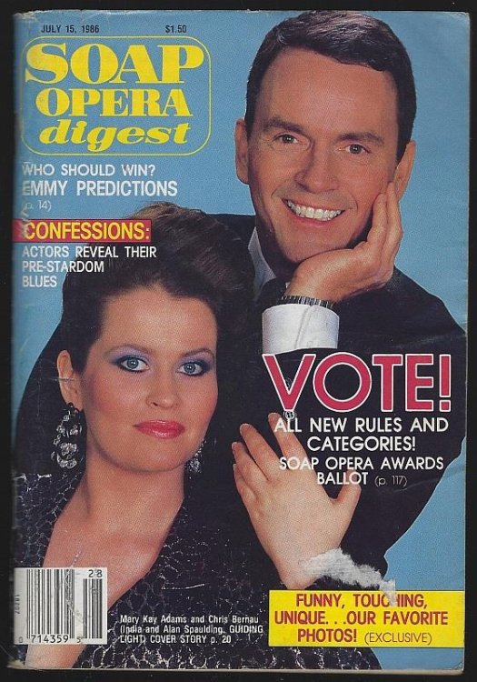 SOAP OPERA DIGEST JULY 15, 1986