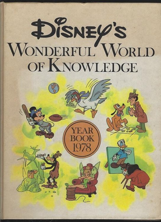 DISNEY'S WONDERFUL WORLD OF KNOWLEDGE Year Book 1978