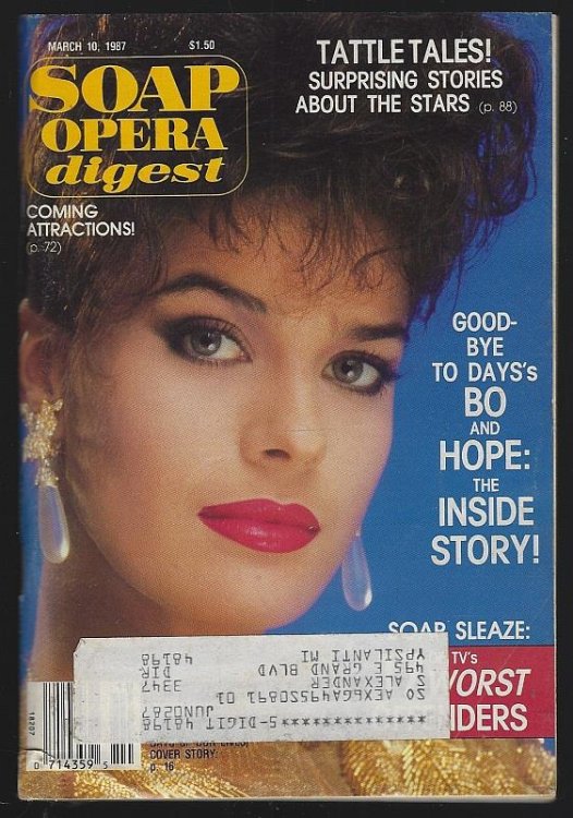SOAP OPERA DIGEST MARCH 10, 1987