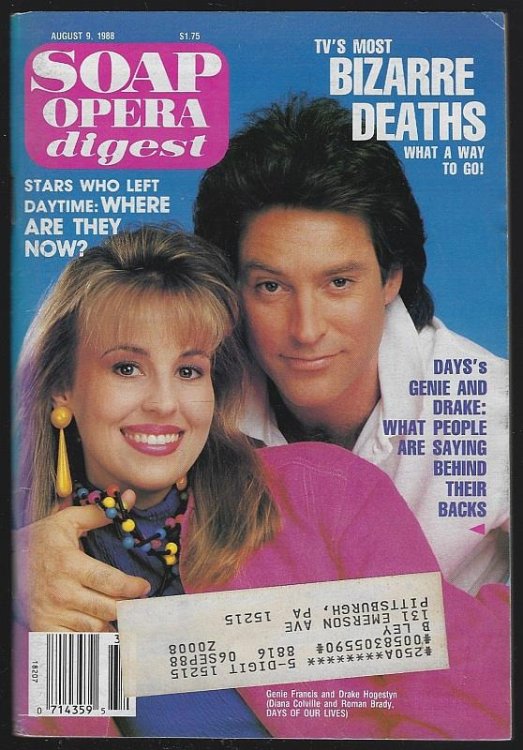SOAP OPERA DIGEST AUGUST 9, 1988