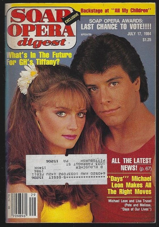 SOAP OPERA DIGEST JULY 17, 1984