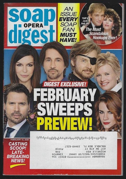 SOAP OPERA DIGEST FEBRUARY 10, 2020