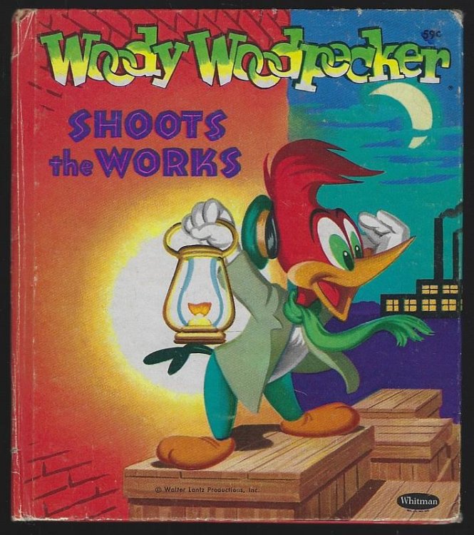 WOODY WOODPECKER SHOOTS THE WORKS