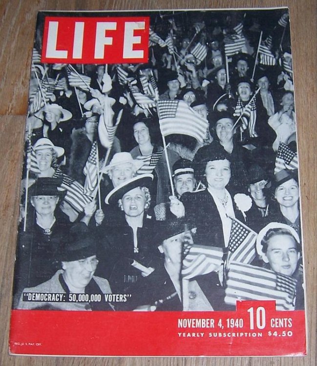 LIFE MAGAZINE NOVEMBER 4,1940