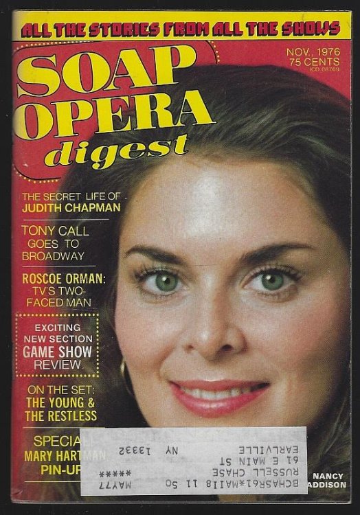 SOAP OPERA DIGEST NOVEMBER 1976
