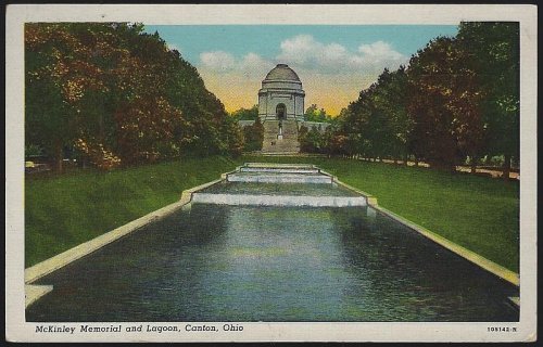 MCKINLEY MEMORIAL AND LAGOON, CANTON, OHIO