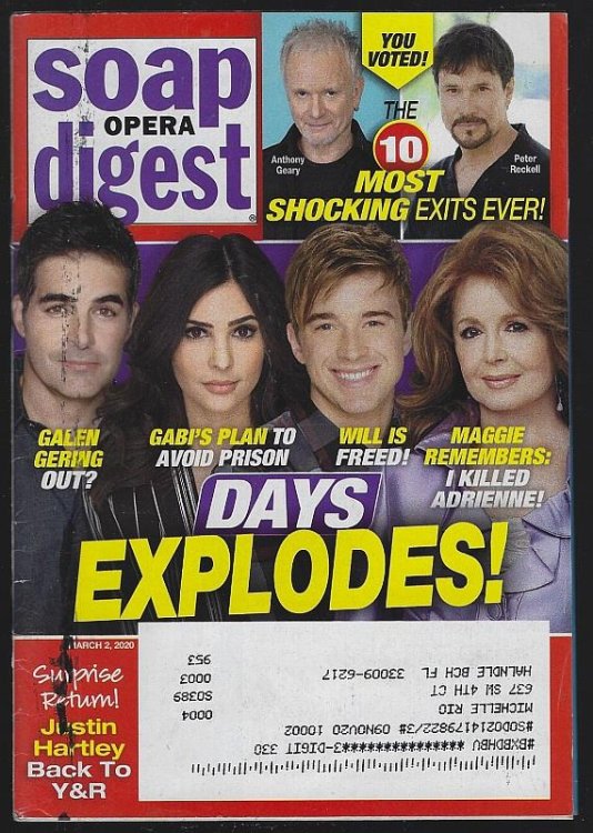 SOAP OPERA DIGEST MARCH 2, 2020
