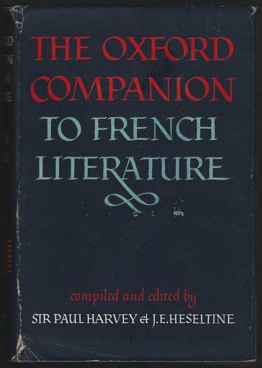 OXFORD COMPANION TO FRENCH LITERATURE