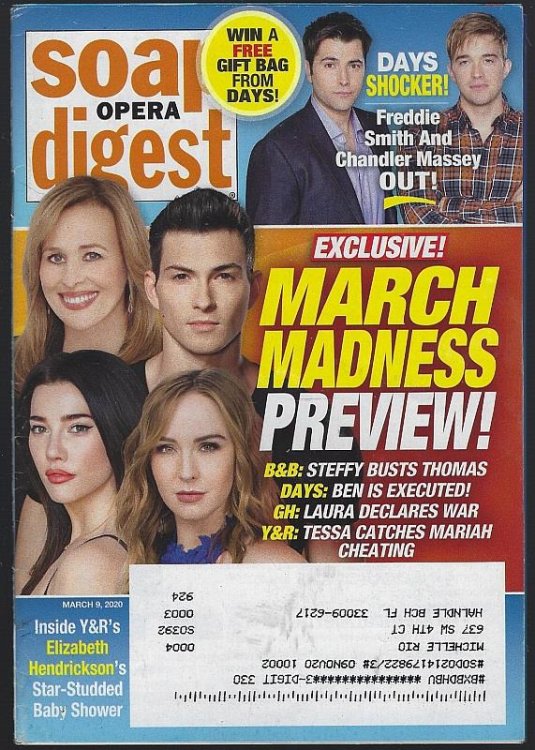 SOAP OPERA DIGEST MARCH 9, 2020