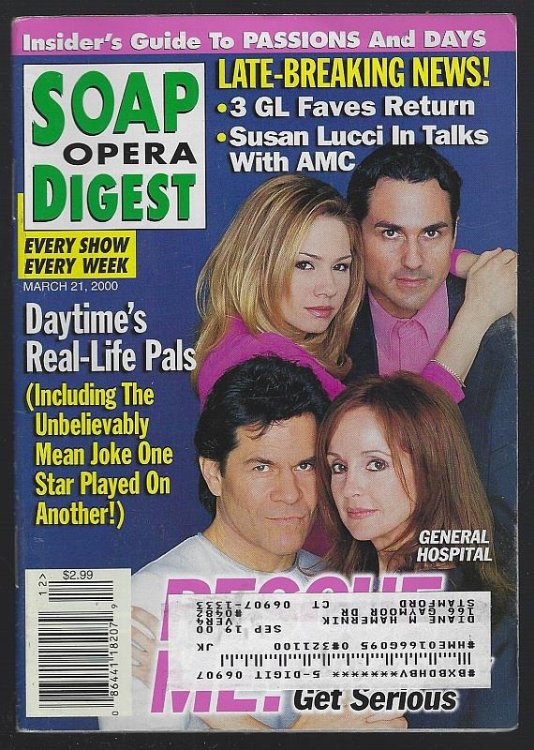 SOAP OPERA DIGEST MARCH 21, 2000