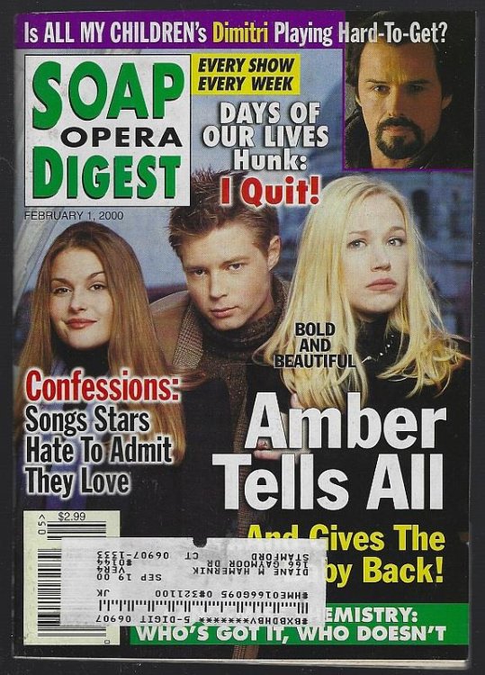 SOAP OPERA DIGEST FEBRUARY 1, 2000