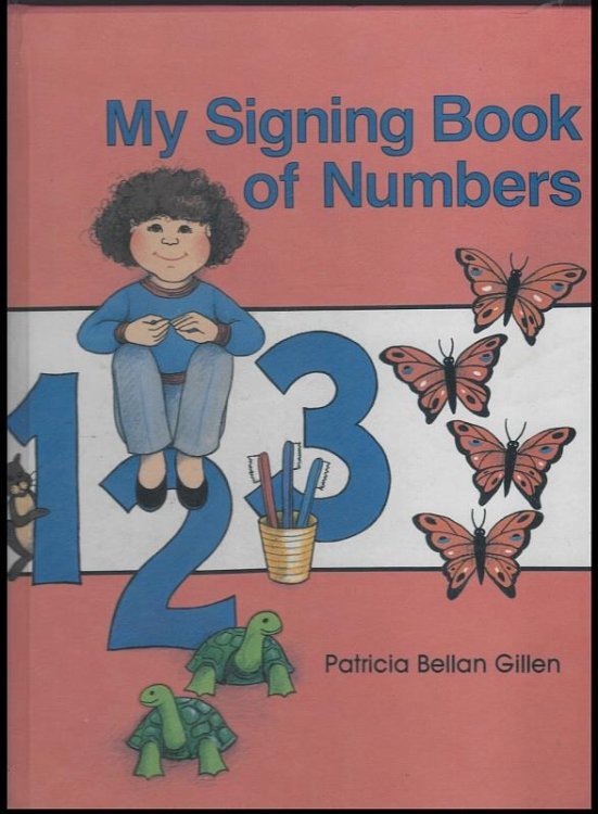 MY SIGNING BOOK OF NUMBERS
