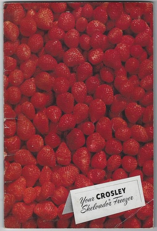 YOUR CROSLEY SHELVADOR REFRIGERATOR Use and Care Book
