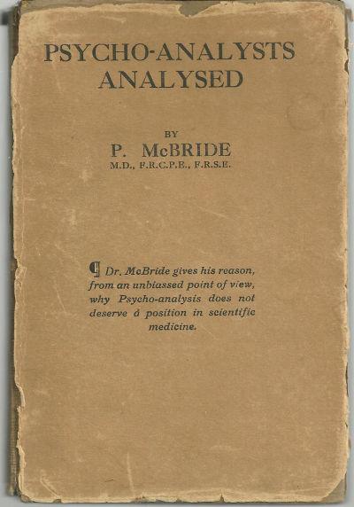 PSYCHO-ANALYSTS ANALYSED