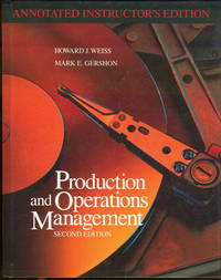 ANNOTATED INSTRUCTOR'S EDITION PRODUCTION AND OPERATIONS MANAGEMENT