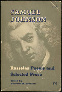 RASSELAS, POEMS AND SELECTED PROSE