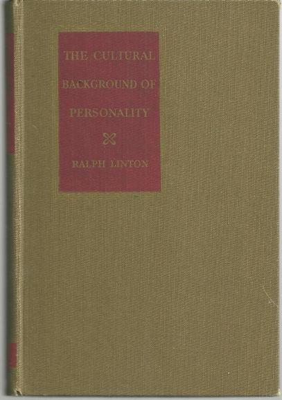 CULTURAL BACKGROUND OF PERSONALITY