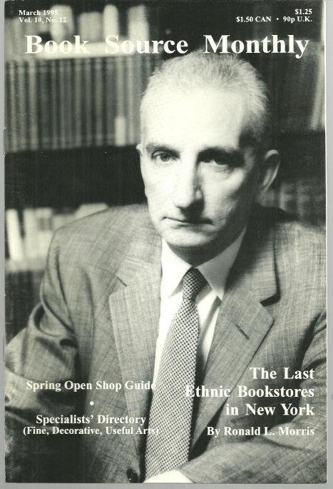 BOOK SOURCE MONTHLY MAGAZINE MARCH 1995