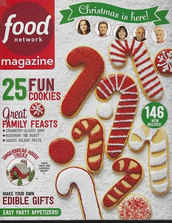 FOOD NETWORK MAGAZINE DECEMBER 2015