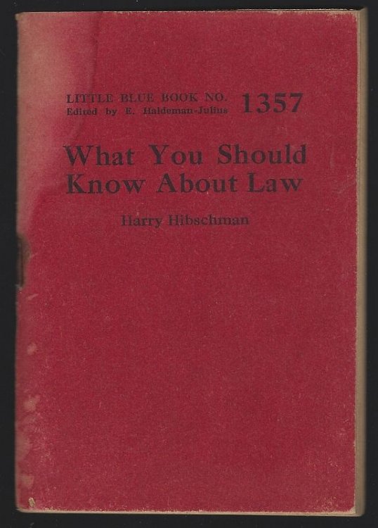WHAT YOU SHOULD KNOW ABOUT LAW