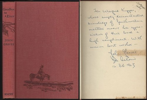 GOODBYE TO A RIVER A Narrative