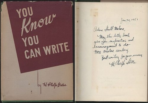 YOU KNOW YOU CAN WRITE