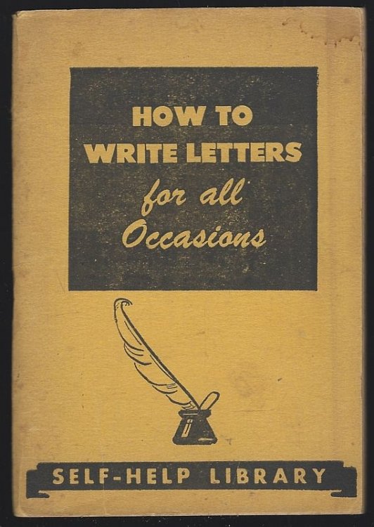 HOW TO WRITE LETTERS FOR ALL OCCASIONS