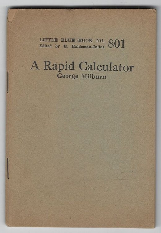 RAPID CALCULATOR How to Make Rapid Arithmetical Calculations