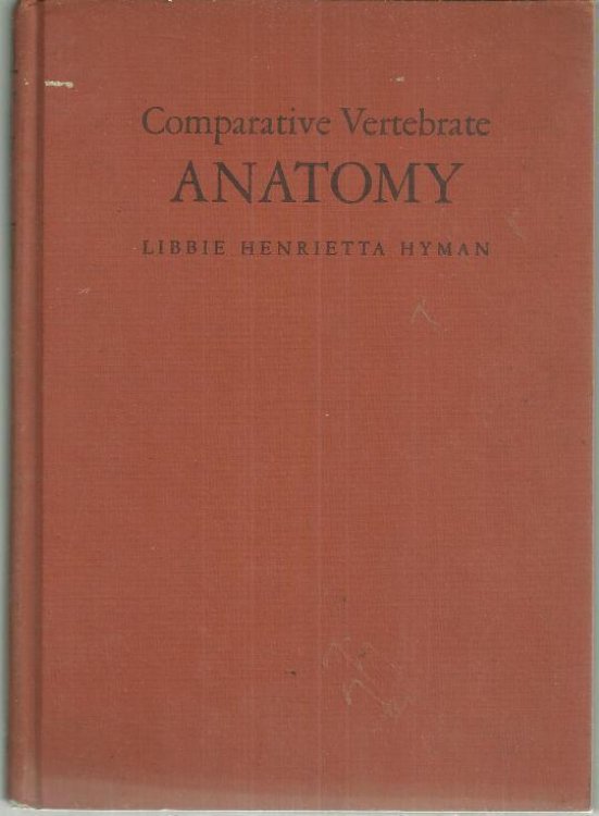 COMPARATIVE VERTEBRATE ANATOMY