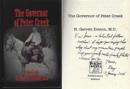 GOVERNOR OF PETER CREEK A Novel