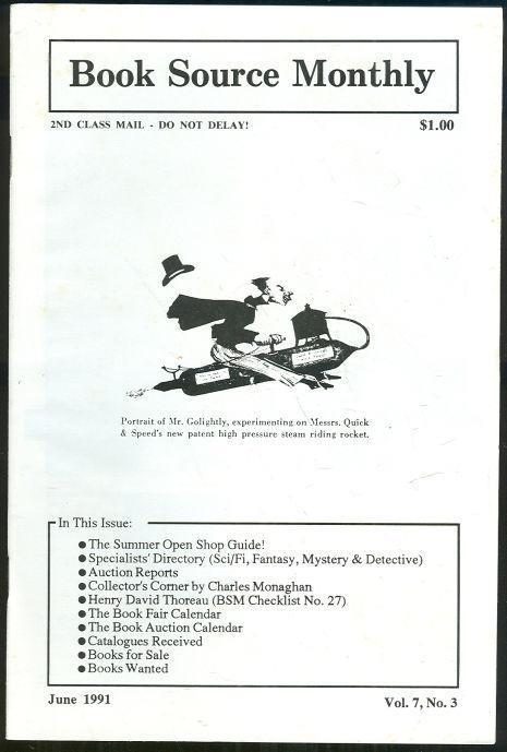 BOOK SOURCE MONTHLY MAGAZINE JUNE 1991