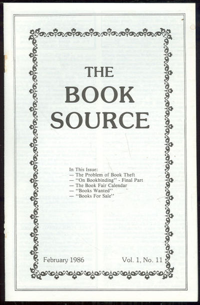 BOOK SOURCE MONTHLY MAGAZINE FEBRUARY 1986