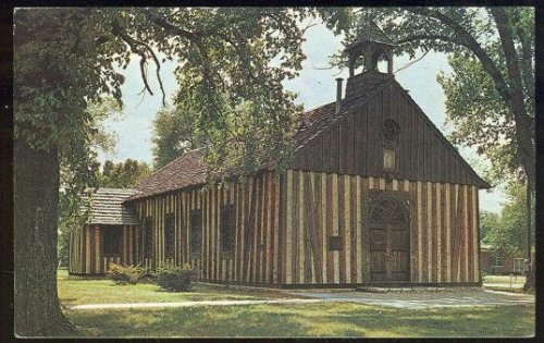OLD HOLY FAMILY CHURCH, CAHAKIA, ILLINOIS
