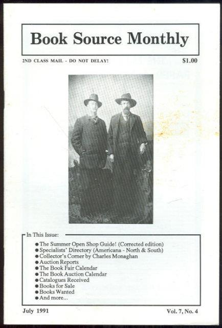 BOOK SOURCE MONTHLY MAGAZINE JULY 1991