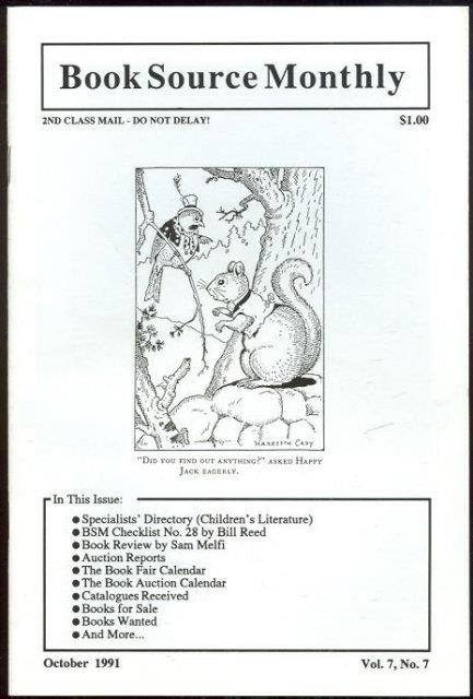 BOOK SOURCE MONTHLY MAGAZINE OCTOBER 1991