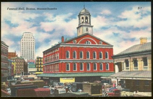 FANEUIL HALL, BOSTON, MASSACHUSETTS