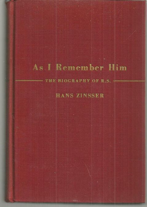 AS I REMEMBER HIM The Biography of R. S.